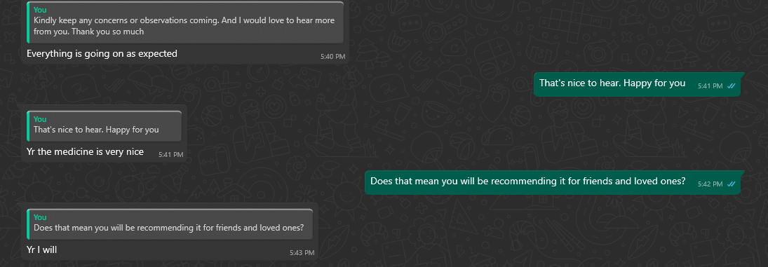 User Testimonial
